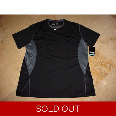 Nike Pro Combat Dri-Fit Compression Shirt Black Gray 3XL